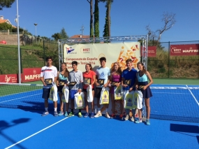 Campeones y finalistas dobles, © RFET