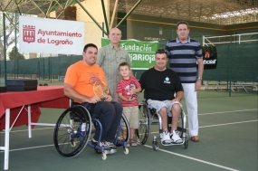 X Open de La Rioja - Rubn Prez y Miguel Torres, campeones de dobles, © RFET