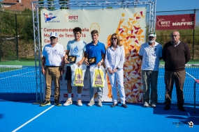 Alejandro Vedri y Carlos López Montagud, finalistas dobles, © RFET