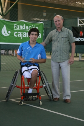 X Open de La Rioja - Daniel Caverzaschi, finalista, © RFET