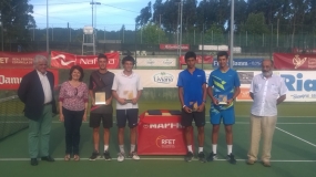 Finalistas dobles masculino, © RFET