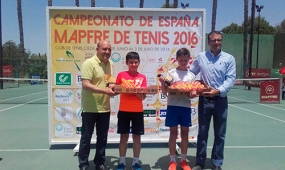 Iker Gaztambide y Antonio Prat, subcampeones de dobles, © RFET