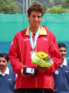 Sub'18: Andrés Artuñedo, Subcampeón de Europa Júnior, © RFET
