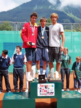 Sub'18: Podium masculino, © RFET