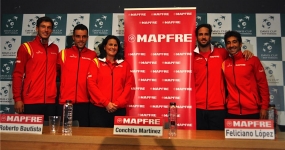 La Seleccin Espaola Mapfre en rueda de prensa, © RFET