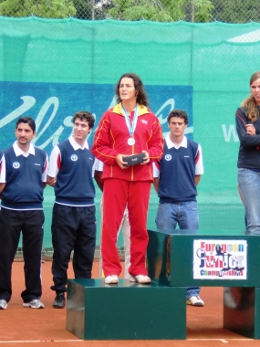 Sub'18: Lara Arruabarrena, Subcampeona de Europa Jnior, © RFET