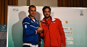 Marius Copil y Feliciano Lpez, © RFET