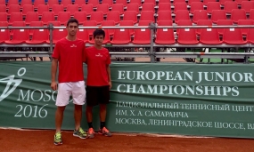 Seleccin Espaola Mapfre Sub'16 - Rafael Izquierdo y Carlos Snchez Jover, © RFET