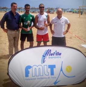 ITF Melilla Ciudad Europea del Deporte - Adil Medina e Hicham Idriss, finalistas, © RFET