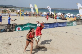 Campeonato de Europa de Tenis Playa 2016 (Bulgaria) - Carolina Miranda y Gerard Rodrguez, © @TennisEurope