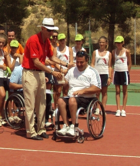 VIII Open Mar de Aragn - Miguel Torres, ganador, © RFET