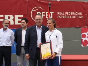 Silvia García Jiménez, campeona, © RFET