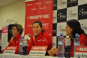 Selección Española Mapfre en Rueda de prensa , © RFET