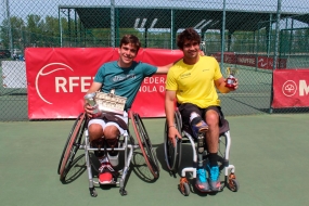 Campeonato de Espaa, Martn de la Puente y Daniel Caverzaschi, © RFET