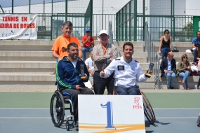 Open de Tenis en Silla de Ruedas Almussafes - Campeones dobles, Enrique Sicar / Iosu Villahoz, © RFET