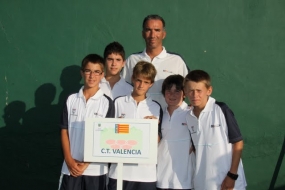 Club Tenis Valencia, subcampeón masculino, © RFET