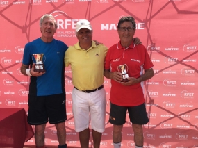 Final Masculina +80: Elas Sagarminaga y Manuel Gonzlez Gmez, © RFET