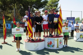 Podium Cuadro Masculino, © RFET