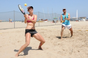 9 Campeonato del Mundo de Tenis Playa (Cervia) - Gerard Rodrguez y Katarina Palenikova, © ITF