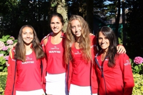 Seleccin espaola jnior femenina - Fase Final Granville (Francia), © Tennis Europe