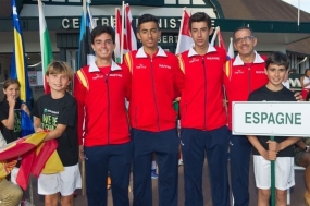 Seleccin espaola cadete masculina - Fase Final Le Touquet (Francia), © Tennis Europe