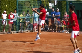 Daniel Rincn y Carlos Alcaraz, © ITF