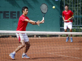 Daniel Rincn y Carlos Alcaraz, © ITF