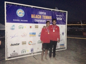 Antomi Ramos y Saulo Tejada - Campeonato de Europa de Tenis Playa (Sozopol, Bulgaria), © RFET