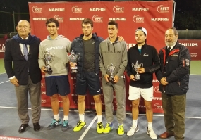 Finalistas dobles masculino, © RFET