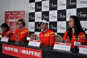 Selección española MAPFRE de tenis femenino, © RFET