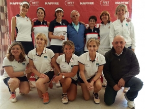 Campeonas y subcampeonas +50, © RFET