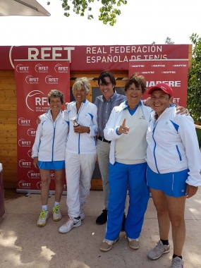 Subcampeonas +70, CT Barcino, © RFET