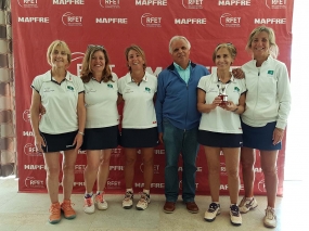 Subcampeonas +65, CC Villa de Madrid, © RFET