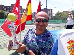 VII Open Nacional Federaciones  - Ciudad de Mstoles de Tenis en Silla - lvaro Illobre, campen, © Federacin Tenis de Madrid