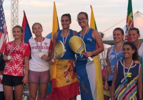 Campeonato del Mundo - Sabrina Lpez Garca y Carla Marrero Surez, campeonas jnior, © ITF