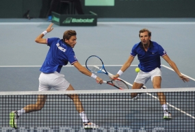 Nicolas Mahut y Julien Benneteau, © RFET