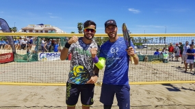Campeonato de España MAPFRE de Tenis Playa (Vera, Almería) - Antomi Ramos y Gerard Rodríguez, © RFET
