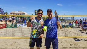 Campeonato de Espaa MAPFRE de Tenis Playa (Vera, Almera) - Antomi Ramos y Gerard Rodrguez, © RFET