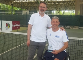 XI Open de la Rioja de Tenis en Silla - Juanjo Rodrguez, finalista, © RFET