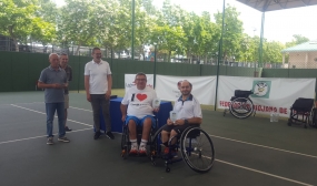 XI Open de la Rioja de Tenis en Silla - Illobre y Pina, campeones dobles, © RFET