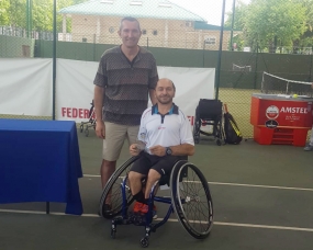 XI Open de la Rioja de Tenis en Silla - lvaro Illobre, campen, © RFET