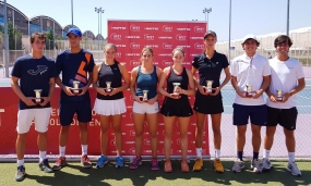 Campeones y finalistas dobles, © Foto: lvaro Daz / RFET