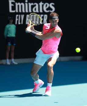 Rafael Nadal, © Miguel A. Zubiarrain