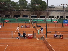 Final Dobles Campeonato Madrid Junior 2017, © Alejandro Garca Cenzano