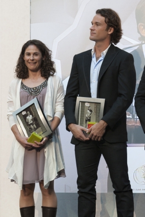Carlos Moy y Virginia Ruano, © RFET