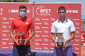 Bernab Zapata y Carlos Alcaraz, © Jordi Ramos / RFET