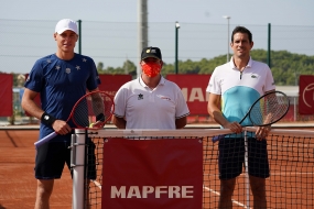 Ilya Ivashka y Guillermo Garca Lpez, © Jordi Ramos / RFET