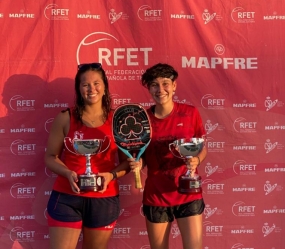 Torneo Liga MAPFRE de Tenis Playa - Vera - Omayra Faras y Eva Fernndez, © ndalo Beach Tennis Club