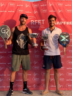 Torneo Liga MAPFRE de Tenis Playa - Vera - Gerard Rodrguez y Antomi Ramos, © ndalo Beach Tennis Club