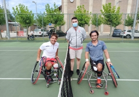 XII Open Nacional Memorial Oliver Puras - Martn de la Puente y Daniel Caverzashi, finalistas, © Club de Tenis Miranda